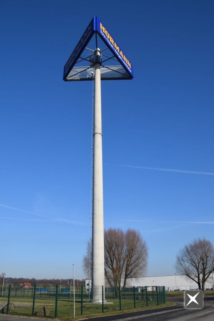 Werbepylon Werne
